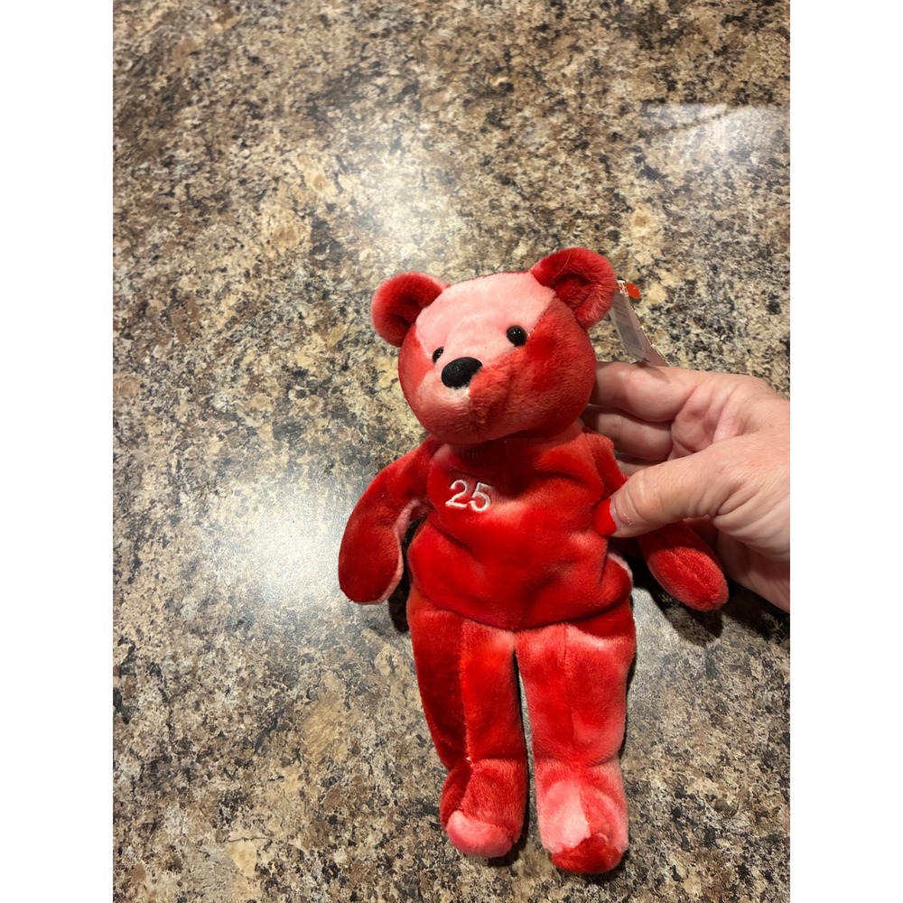 Salvino's Bammers Mark McGwire 25 MLB St Louis Cardinals Red Plush Bear Tagged